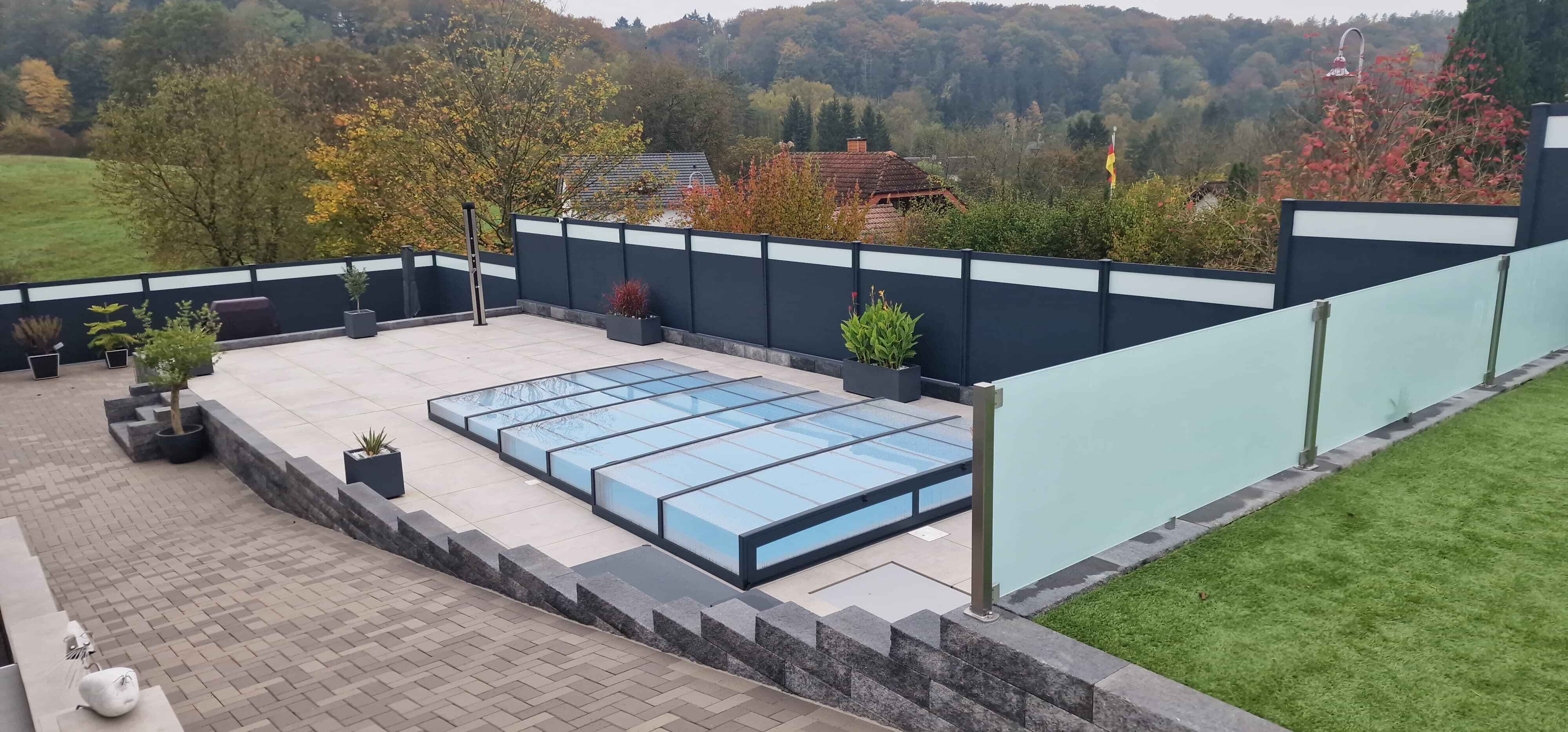 Aluzaun VIDUAL Kundenbild