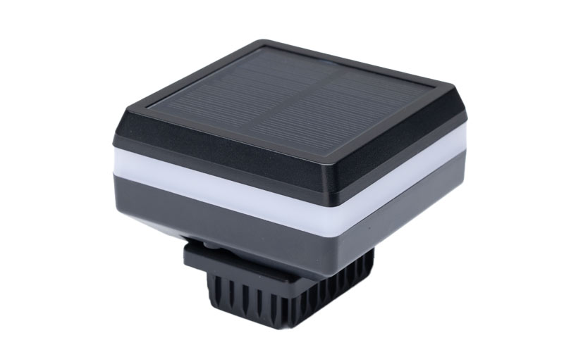 LED Solarleuchte für Zaun- und Torpfosten 