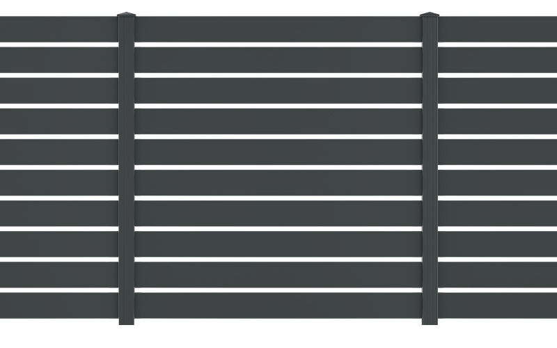 VIDUAL line 150 Zaunpakete mit 72/72 Pfosten