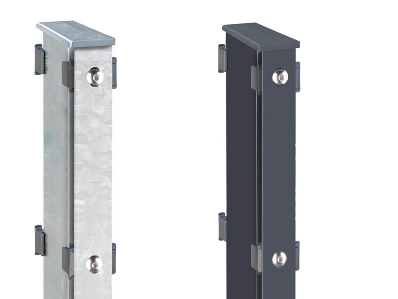 GDPAA Stone Fence Double Post – Designed for Concrete Installation