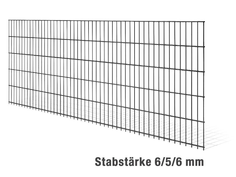 Doppelstabgitterzaun MORITZ