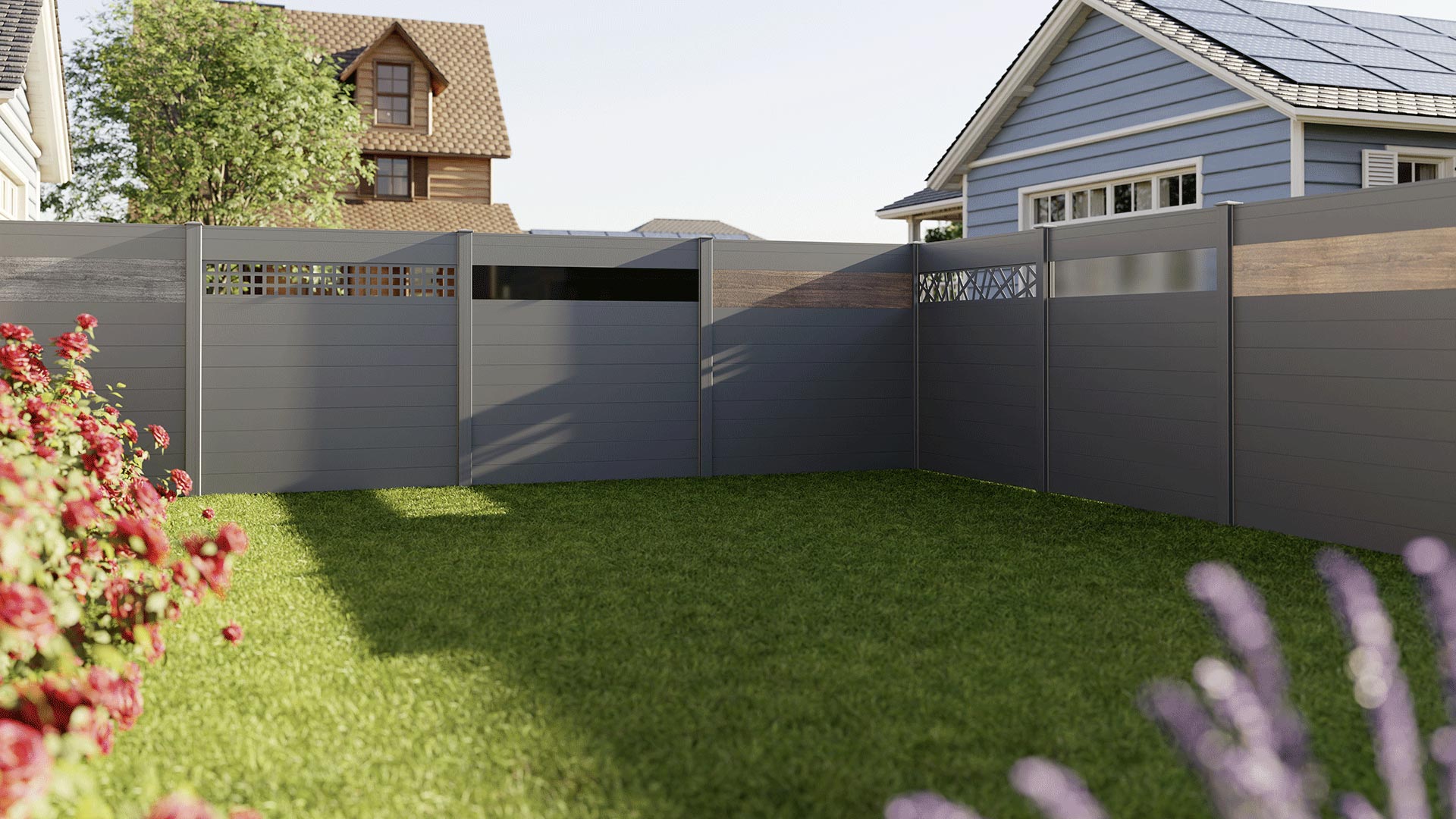 Glass panels | Additional decorative elements for VIDUAL | 1730 mm ...