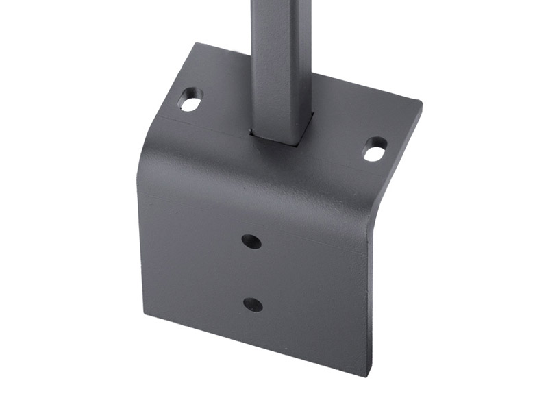 Base plate for 90x90 mm VIDUAL post for bolting down