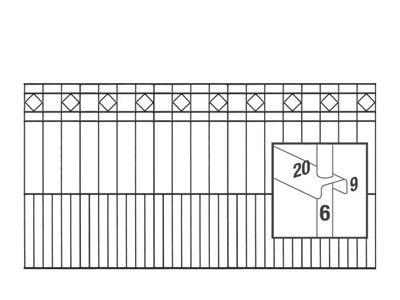 Zaunpaket KOMPLETT TURIN