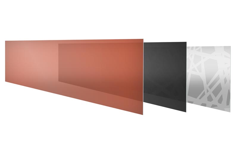 Glass panels | Additional decorative elements for VIDUAL